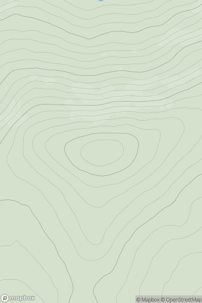 Thumbnail image for Green Hill [Tomintoul to Banff] showing contour plot for surrounding peak